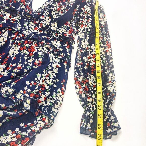 NWOT Ditsy Floral Backless Minidress Sz M - Picture 10 of 10